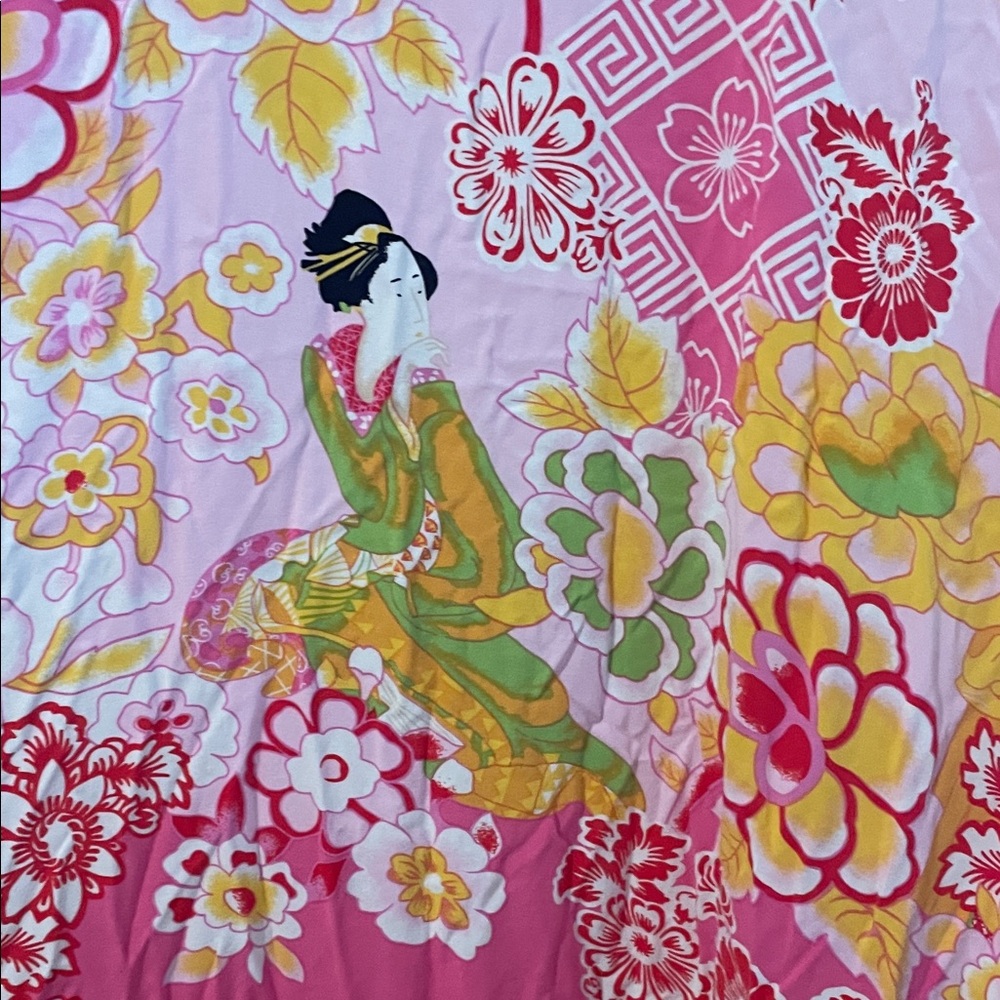 Natori Pink Floral Robe - Picture 7 of 7